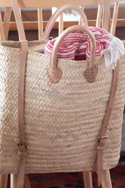 Women Lazybones Straw Beach Bag