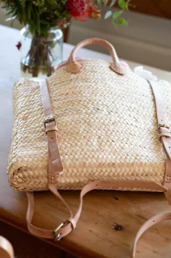 Women Lazybones Straw Beach Bag