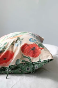 Women Lazybones Summer Flowers Pillowcase Set *Organic Cotton