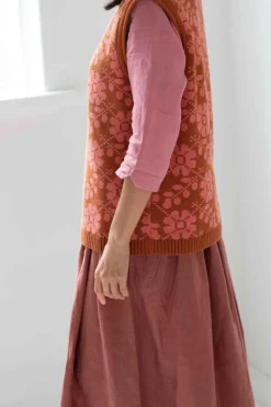 Women Lazybones Valerie Vest Floral *Organic Cotton